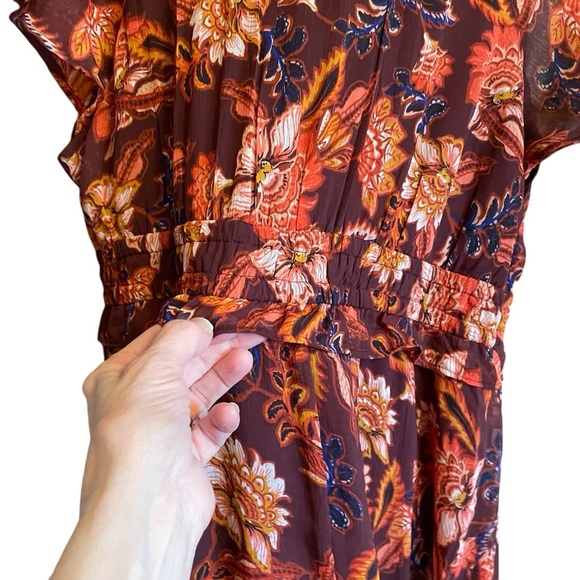 Old Navy Mid Waist Defined Midi Dress-Maternity-Size XL - Picture 6 of 16